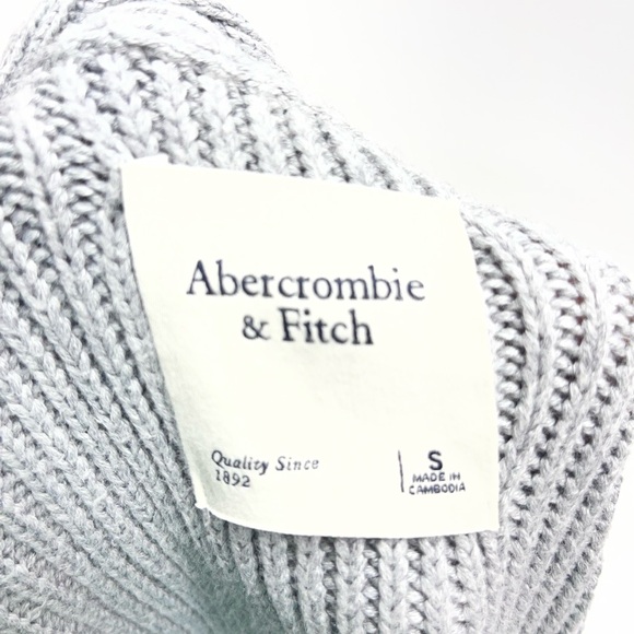 Abercrombie & Fitch Women's Gray Cardigan - Picture 3 of 3